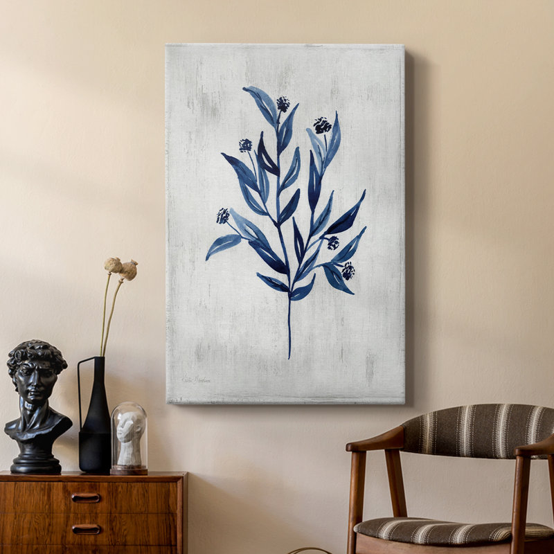 Wild Indigo III - galerie sur mesure, H 60 po x l 40 po