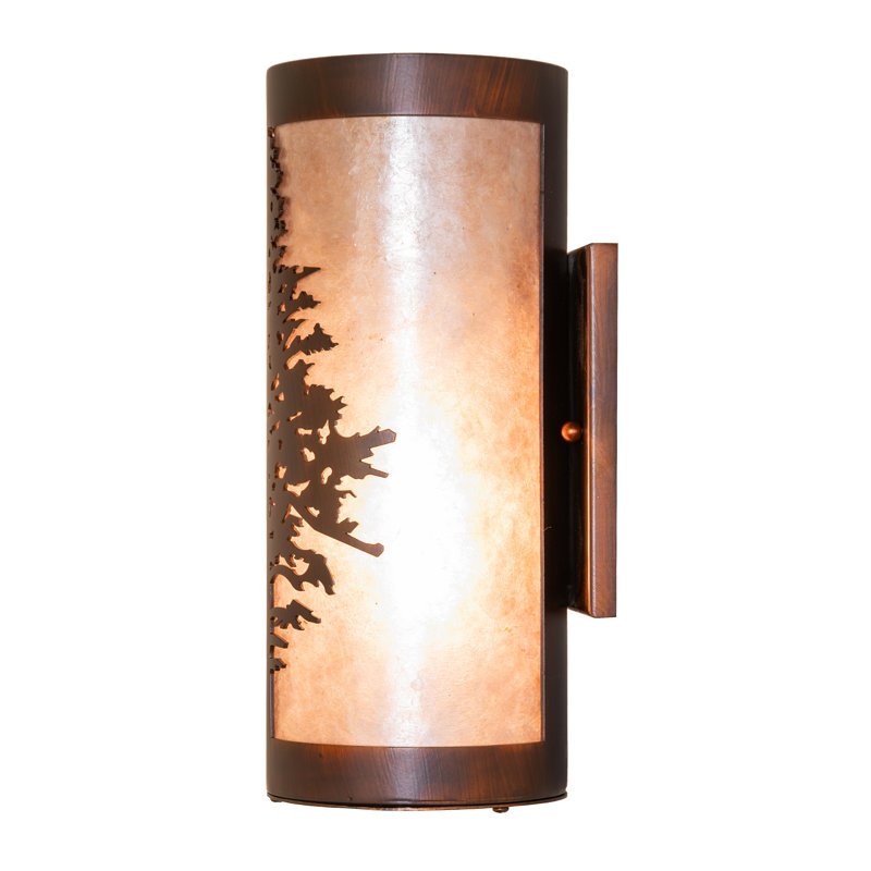1 - Light Flush Mounted Sconce, Silver/White