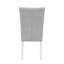 Chaise parsons en velours capitonné Staccato