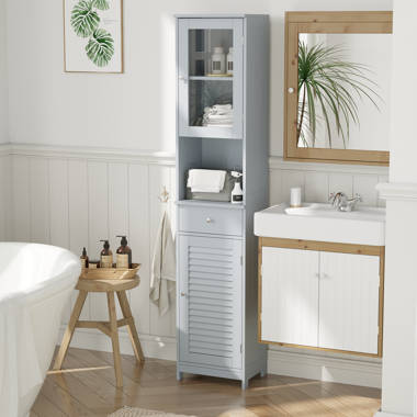 Bathroom Cabinet Floor Standing Shelf Storage Cabinet Washbasin