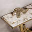Console légère en métal de style luxueux-1762991828