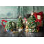 Spode Christmas Tree Tree Teapot  7.75"