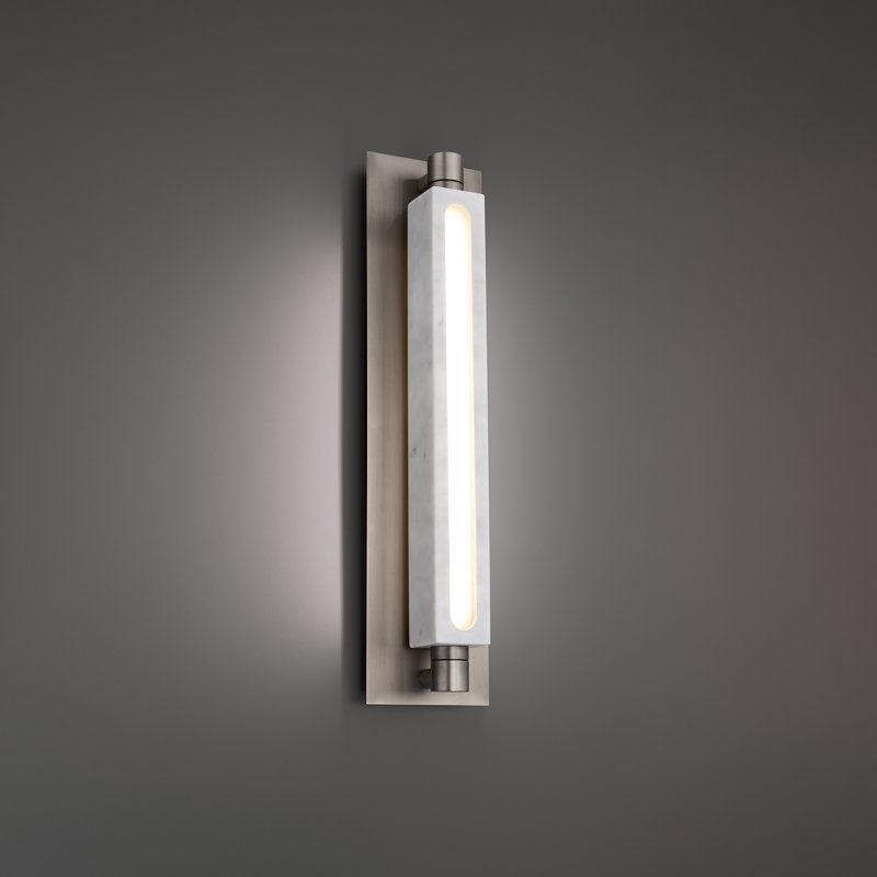 Stanchion Dimmable LED Wall Sconce, 3000K Color Temperature