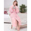 Peignoir en molleton de polyester avec poches Alling-477210515-477210516