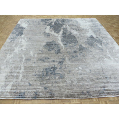 One-of-a-Kind 10'1" Square Area Rug in Gray