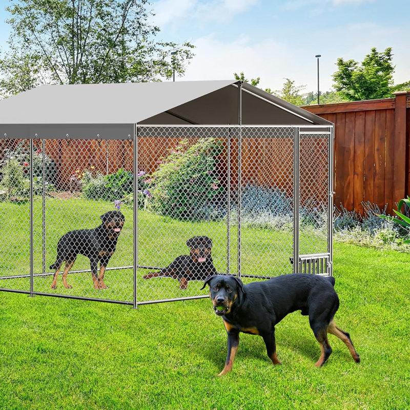 210cm H Metal Yard Kennel