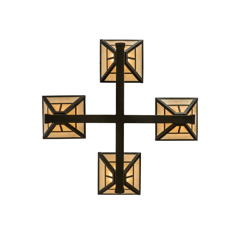 Kidsgrove 4 - Light Chandelier, 84" H x 12" W x 12" D