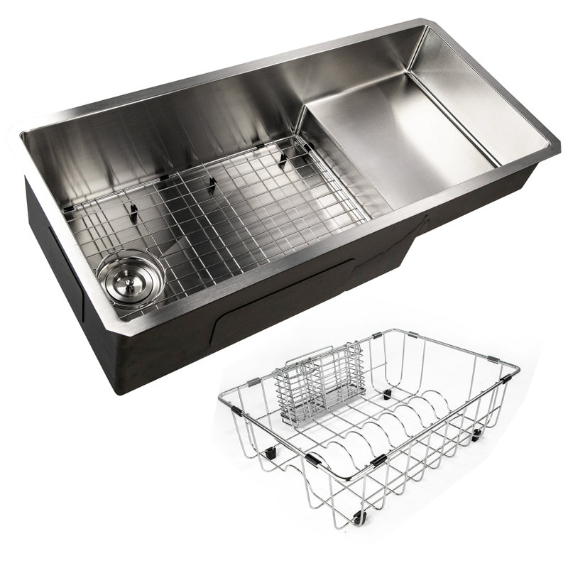 Nantucket Sinks x Studio Dearborn Pro Series Undermount Stainless Steel Kitchen Sink