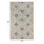 Geometric Area Rug in Natural/Gray-1698393366
