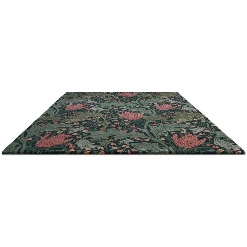 MORHUN Lent, Indigo;Madder, Rectangle 5'7 x 7'10