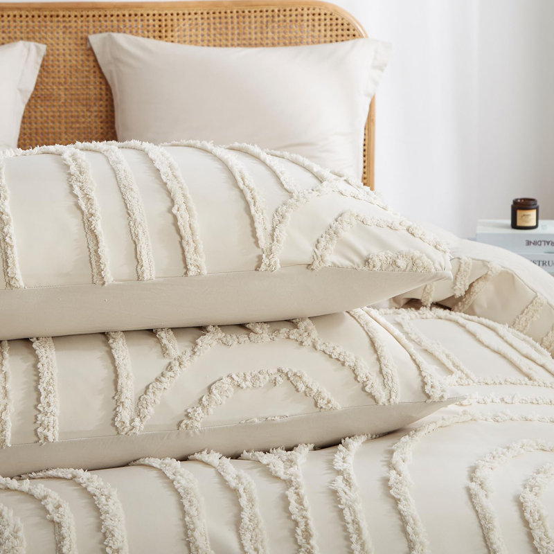 Ensemble de housse de couette Nayoroom SJT-CRGX, Housse de couette pour lit simple + 1 taie d'oreil
