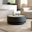 Table basse rotative légère et luxueuse