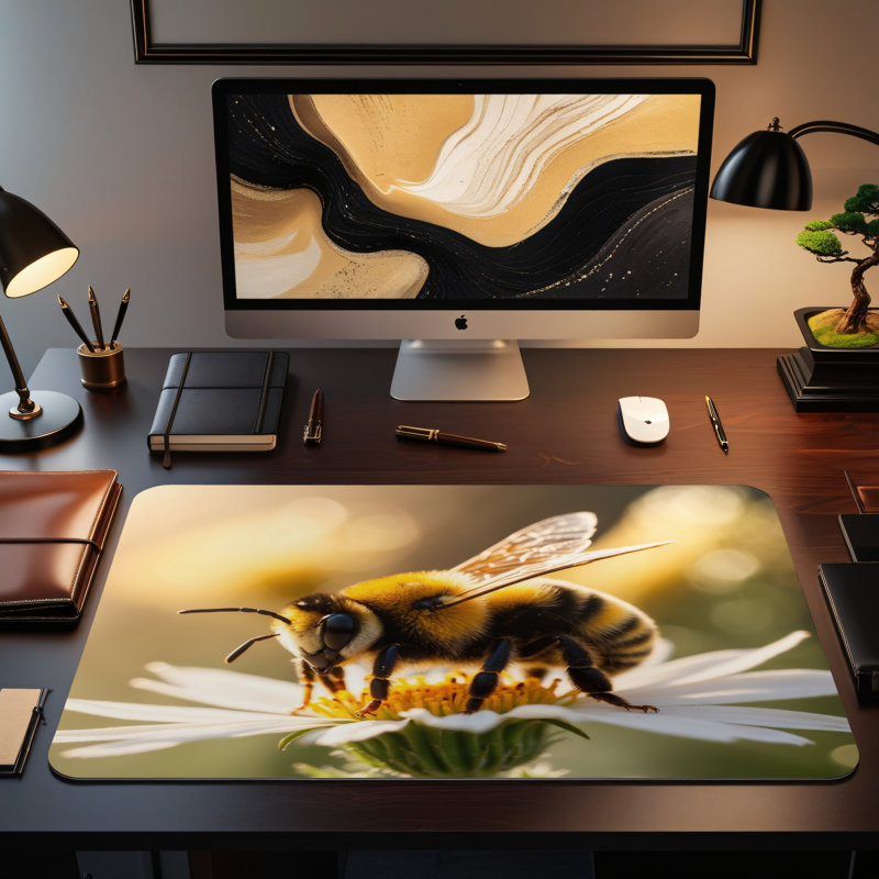 Polyester Desk Pad, 23.6x13.8