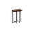 Framed Stone Top Accent Table With Metal Base-475298990