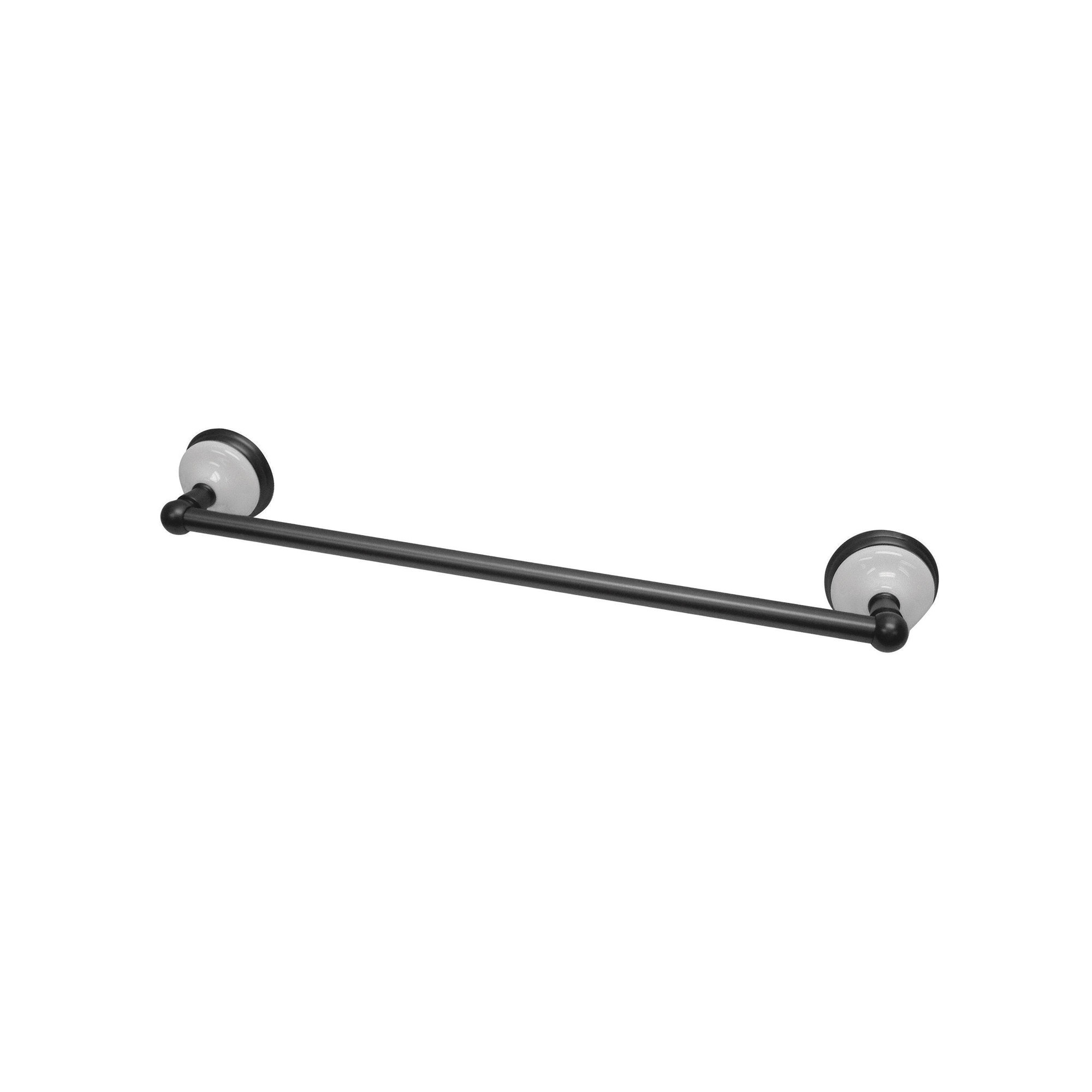 Kingston Brass Victorian 18-Inch Towel Bar, Matte Black