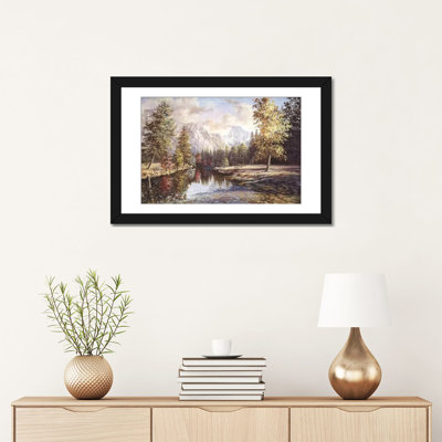 «High Sierras» par Nicky Boehme, reproduction sur toile tendue sur châssis