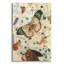  «Confetti with Butterflies 4» par Lori Arbel, art mural en verre acrylique, 16 po x 24 po-1062106705