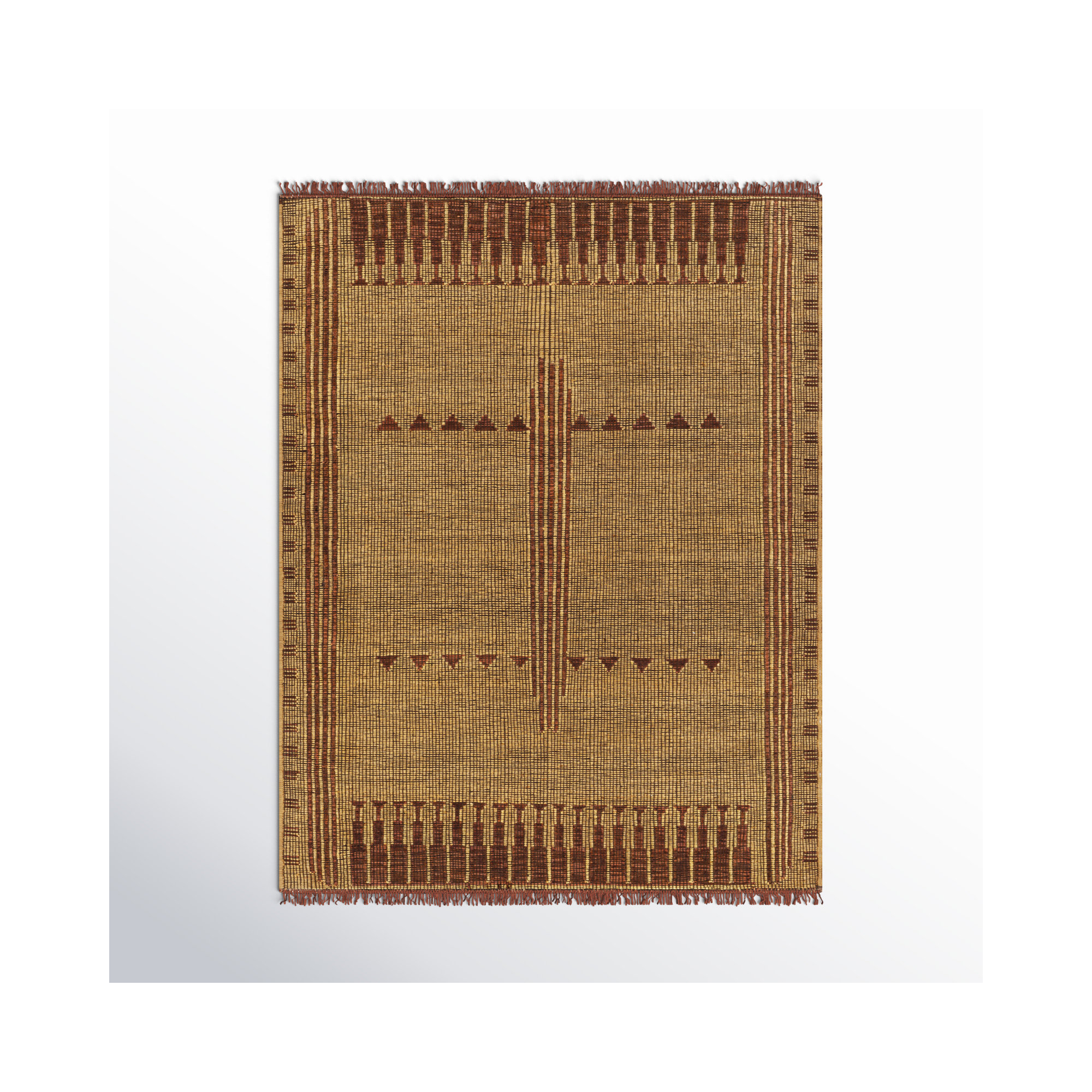 Alfi Handmade Rug, Rectangle 9' x 12'