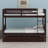 Bunk Bed With Integrated Trundle, Sturdy Ladder, And Protective Guardrails-1860374984