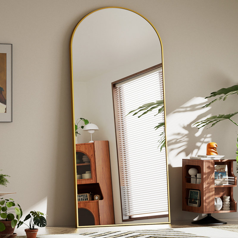Dronfield Arch Mirror, Gold, 71" x 30"