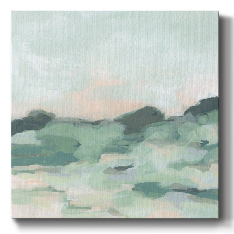 Toile tendue Mint Vista II-Gallery, H 16 po x l 16 po x P 1,5 po