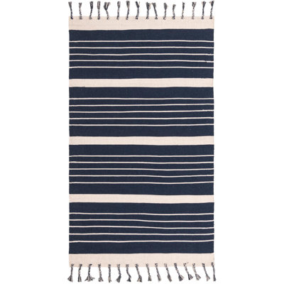 Gwin Cotton Striped Indoor Rug