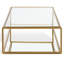Florabella Glass Coffee Table