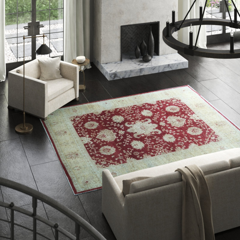 Sultanabad Wool Oriental Area Rug