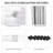 Outsunny 10' X 19.5' Pop Up Canopy Tent With Sidewalls-114937294-114937296