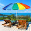 Parasol de plage 86,5 po