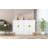 Shonnell 47.8'' Modern Sideboard Cabinet with 4 Embossed Pattern Doors for Kitchen, Living Room-1612800294
