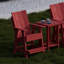 Chaise haute Adirondack contemporaine-642941161