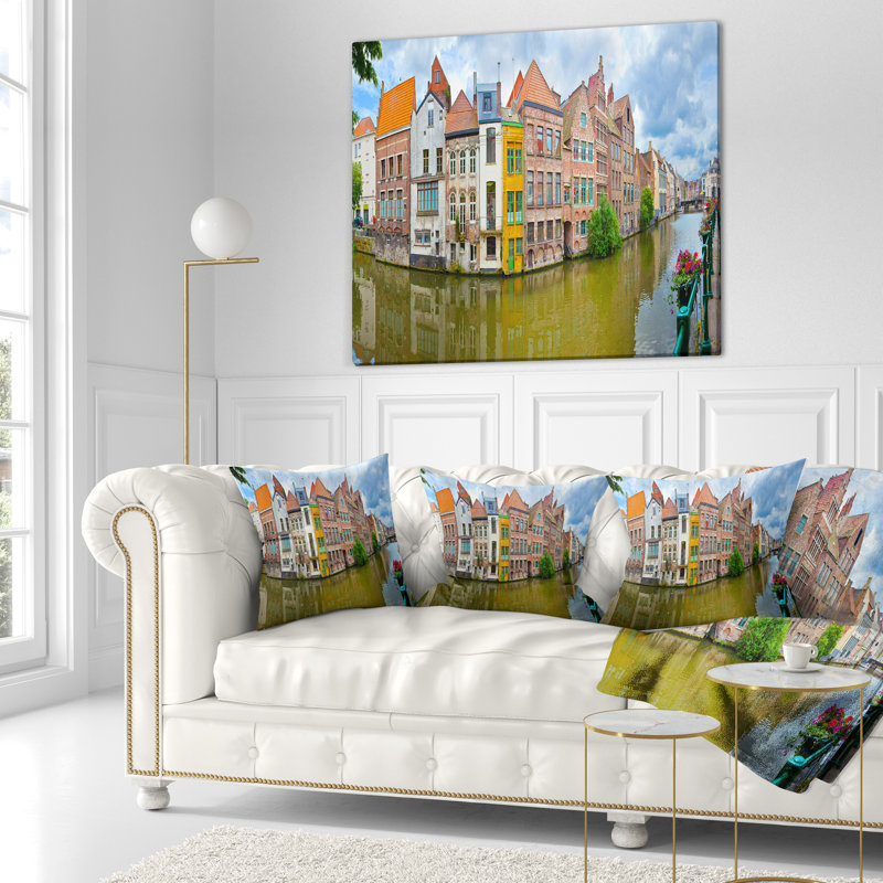 Gand belgique oreiller de paysage Photography