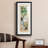 Day In Paradise I - Matted and Framed Under Acrylic Glass, Large Living Room Wall Art-2112468045
