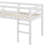 Twin Loft Bed With Guardrails And Ladder-721587281