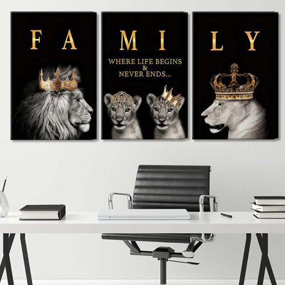 3 Piece Wrapped Canvas Print