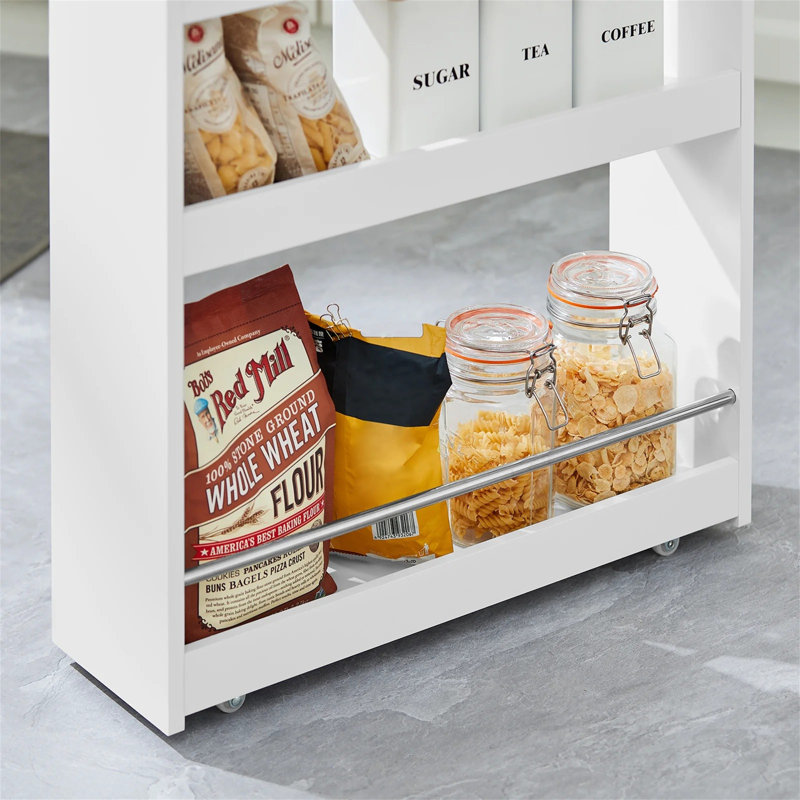 Wood Bar Cart