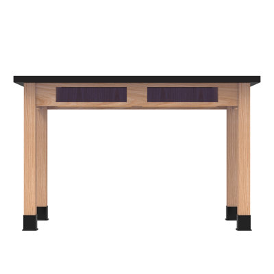 Série de tables à tablier à compartiments PerpetuLab avec différentes options de plateau et de taille