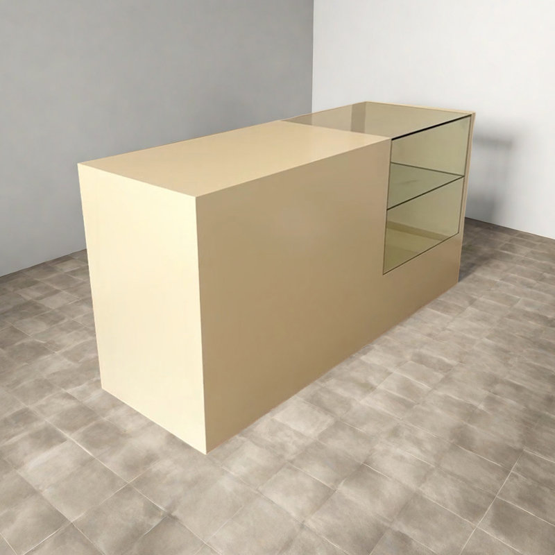 Vitrine simple pour îlot central, H 39,37 po x l 59,05 po x P 23,62 po