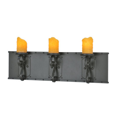 Éclairage pour meuble-lavabo 3 lumières carpathian