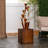 Red Barrel Studio® 46" Tall Metal Sculptural Multi-Tier Flower Water Fountain, Bronze