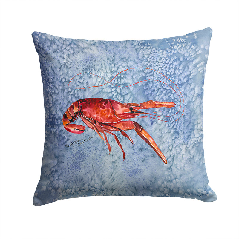 Coussin décoratif intérieur/extérieur crawfish