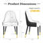 Chaise parsons rembourrée Canalou-1958759897