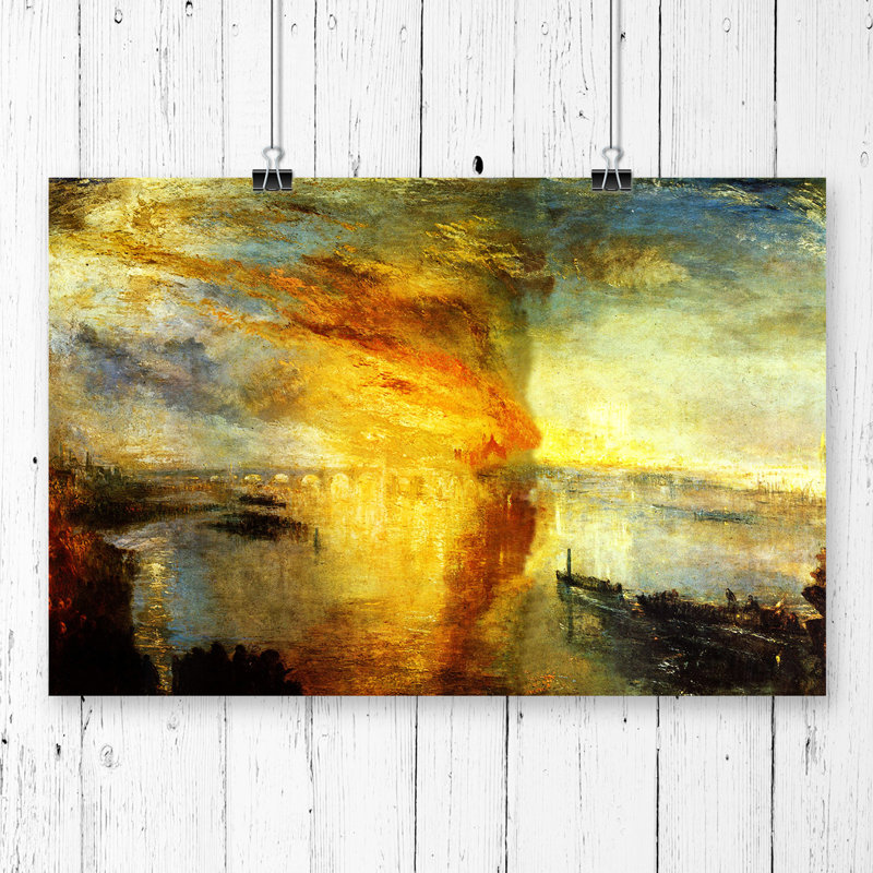 J.M.W. Turner - No Frame Painting, 42cm H x 59.4cm W