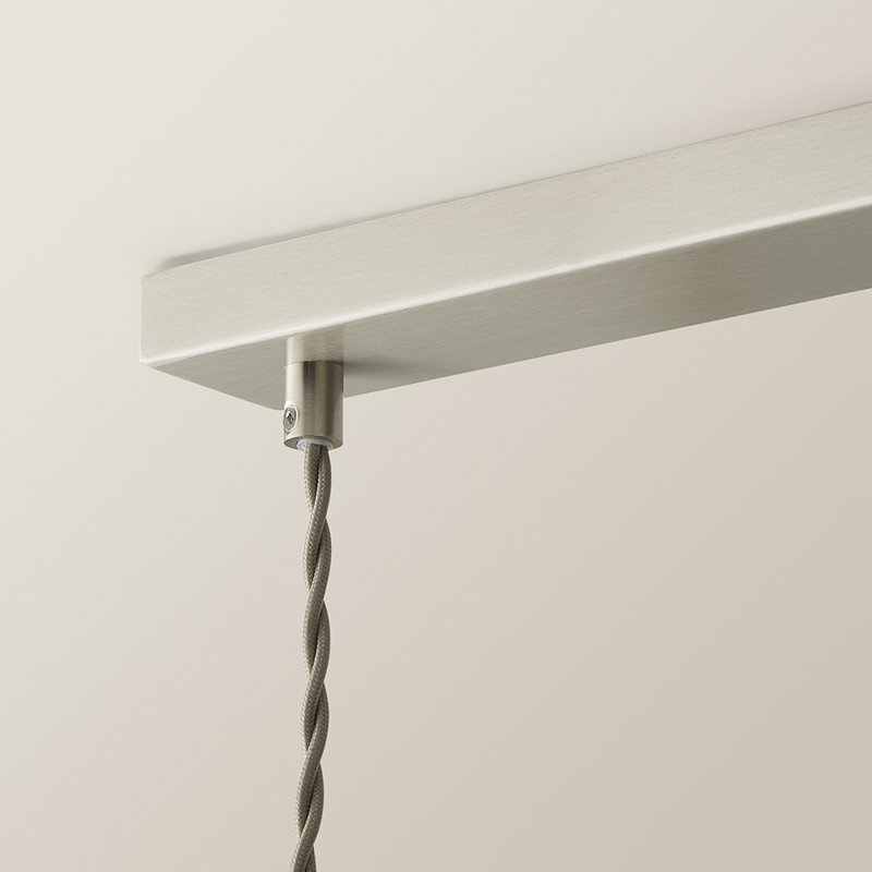 Reni 3 - Light Chrome Pendant, No