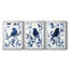 FLORAL Series DLXIV - Impression sur mesure encadrée de qualité supérieure - 3 pièces-805845205-805845201