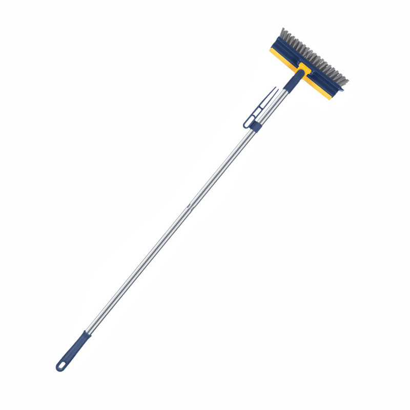 Brosse à récurer pour plancher avec poignée en V longue, Vert