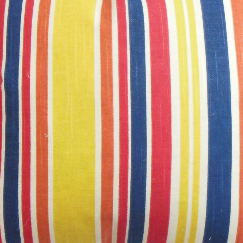 Striped Reversible Pillow Cover, Fiesta, 24" x 24"