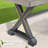 Patio 6 Person Metal Dining Set Picnic Set