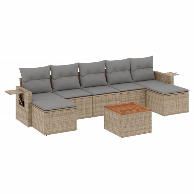 Ensemble de canapé de jardin Vidaxl